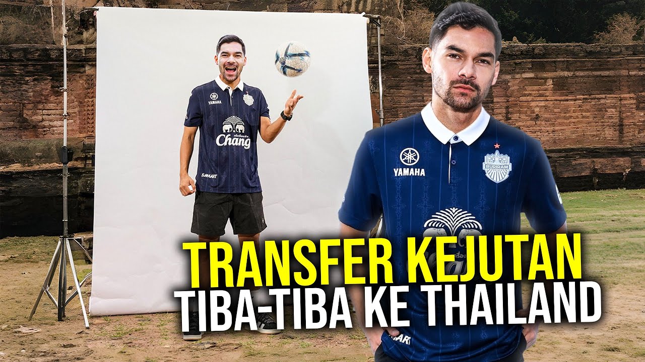 Youtube Thumbnail image of : DARI JEPANG KE LIGA THAILAND! TRANFER KEJUTAN SANDY WALSH GABUNG TIM SHAYNE PATTYNAMA BURIRAM UNITED