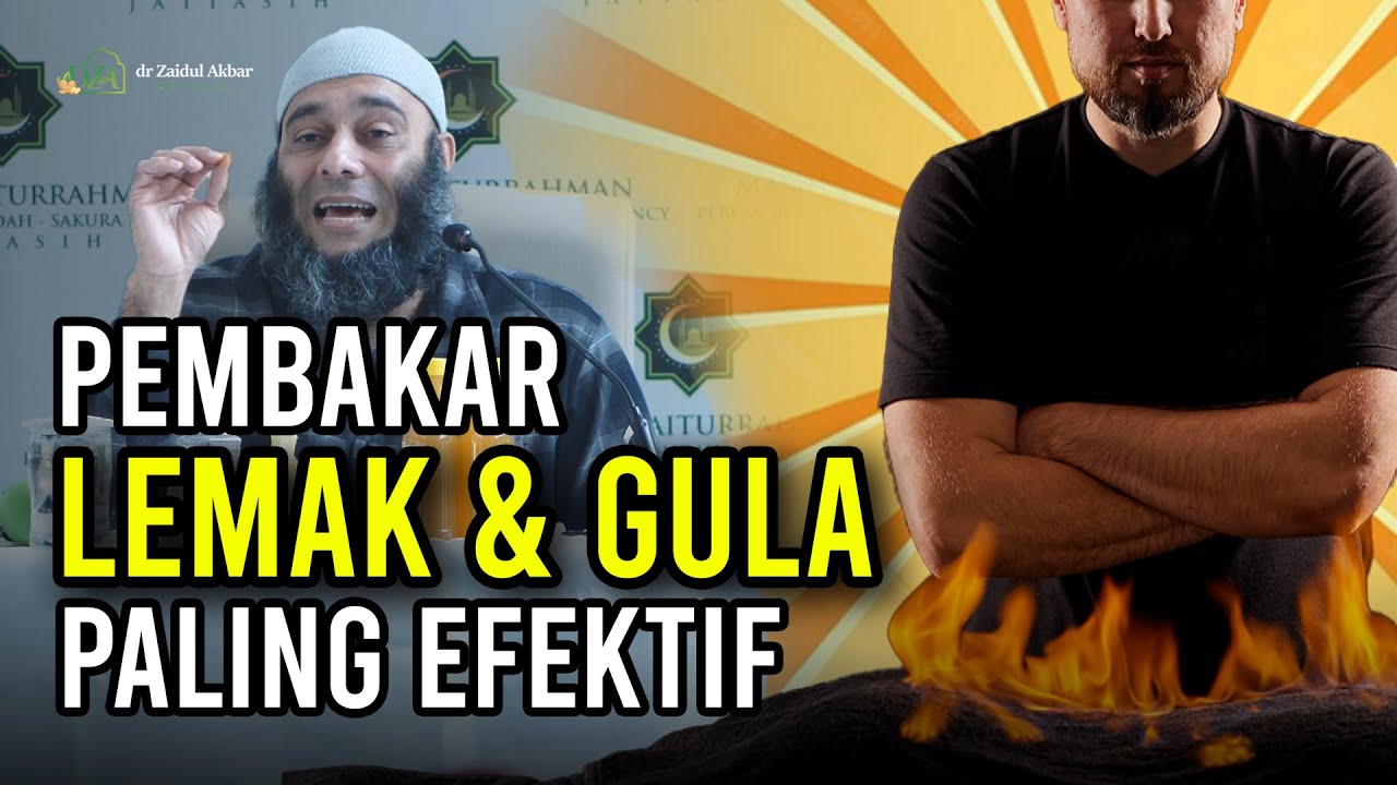 Youtube Thumbnail image of : Pembakar Lemak & Gula Paling Efektif - dr. Zaidul Akbar Official