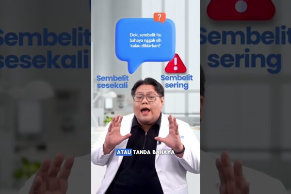 Youtube Thumbnail image of : Sembelit Kalau Dibiarkan Bahaya gak, sih?