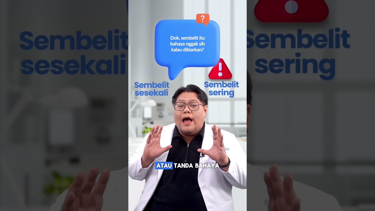 Youtube Thumbnail image of : Sembelit Kalau Dibiarkan Bahaya gak, sih?