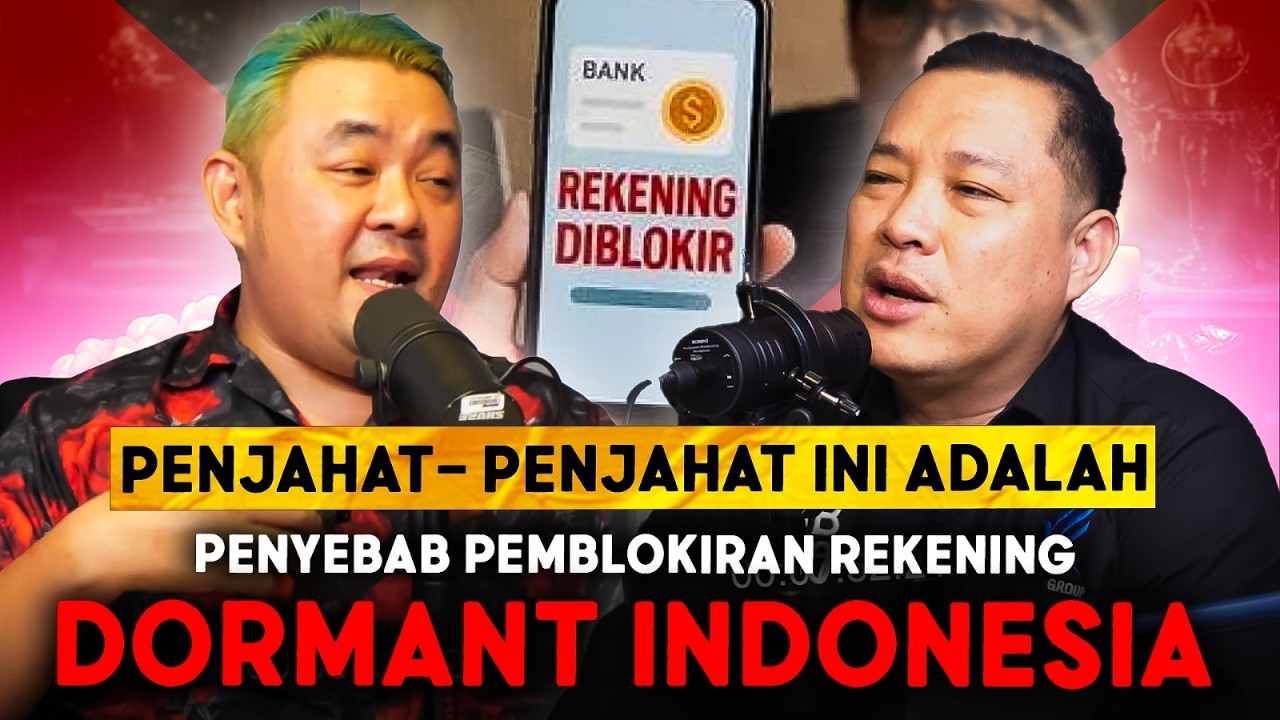 Youtube Thumbnail image of : Penjahat2 ini Penyebab Pemblokiran Rekening Dormant, Bukan Hanya Judi Online