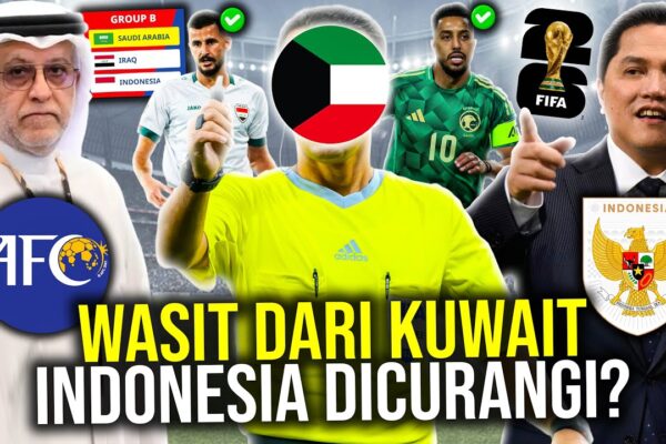 KONTROVERSI RONDE 4 KUALIFIKASI PILDUN! AFC TUNJUK WASIT KUWAIT INDONESIA DIMATA-MATAI SAUDI Youtube Thumbnail image of : KONTROVERSI RONDE 4 KUALIFIKASI PILDUN! AFC TUNJUK WASIT KUWAIT INDONESIA DIMATA-MATAI SAUDI
