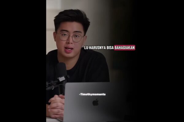 Youtube Thumbnail image of : Waktu cuma berjalan satu arah.