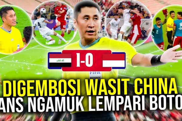 Youtube Thumbnail image of : GAGAL LOLOS KE PILDUN GEGARA DIGEMBOSI WASIT MA NING ASAL CINA! SATU INDONESIA NGAMUK VAR TAK GUNA