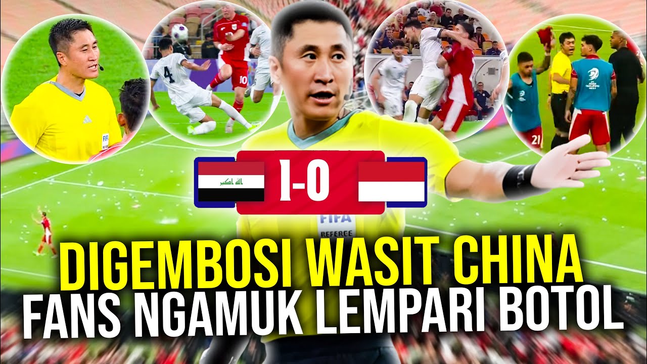 Youtube Thumbnail image of : GAGAL LOLOS KE PILDUN GEGARA DIGEMBOSI WASIT MA NING ASAL CINA! SATU INDONESIA NGAMUK VAR TAK GUNA