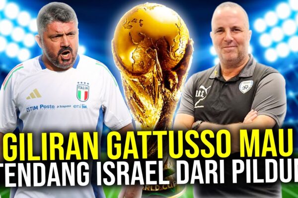 Youtube Thumbnail image of : DILINDUNGI FIFA ISRAEL BABAK BELUR JADI TARGET BANTAI TIM-TIM ELIT EROPA! GATTUSSO TENDANG ISRAEL