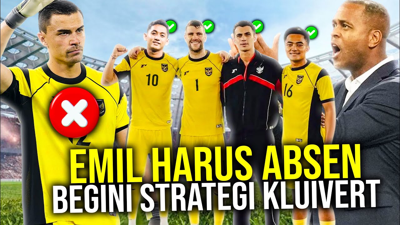 Youtube Thumbnail image of : INTIP PERSIAPAN TIMNAS TIBA DI ARAB! HIRARKI KIPER UTAMA GARUDA KLUIVERT JELASKAN KONDISI SEBENARNYA