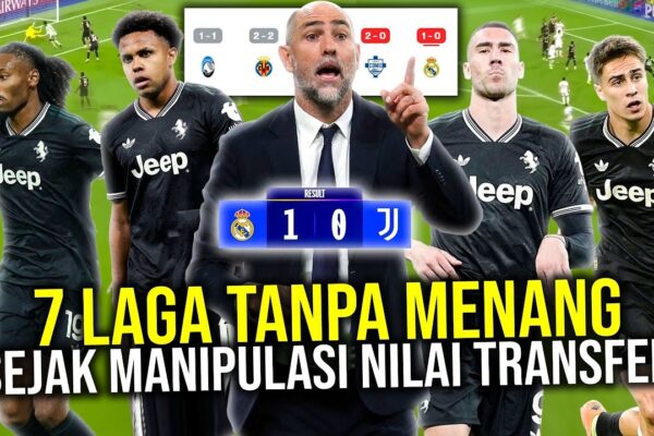 Youtube Thumbnail image of : RUNTUHNYA RAKSASA ITALIA SEJAK MANIPULASI NILAI TRANSFER! NASIB JUVENTUS 7 LAGA TANPA MENANG