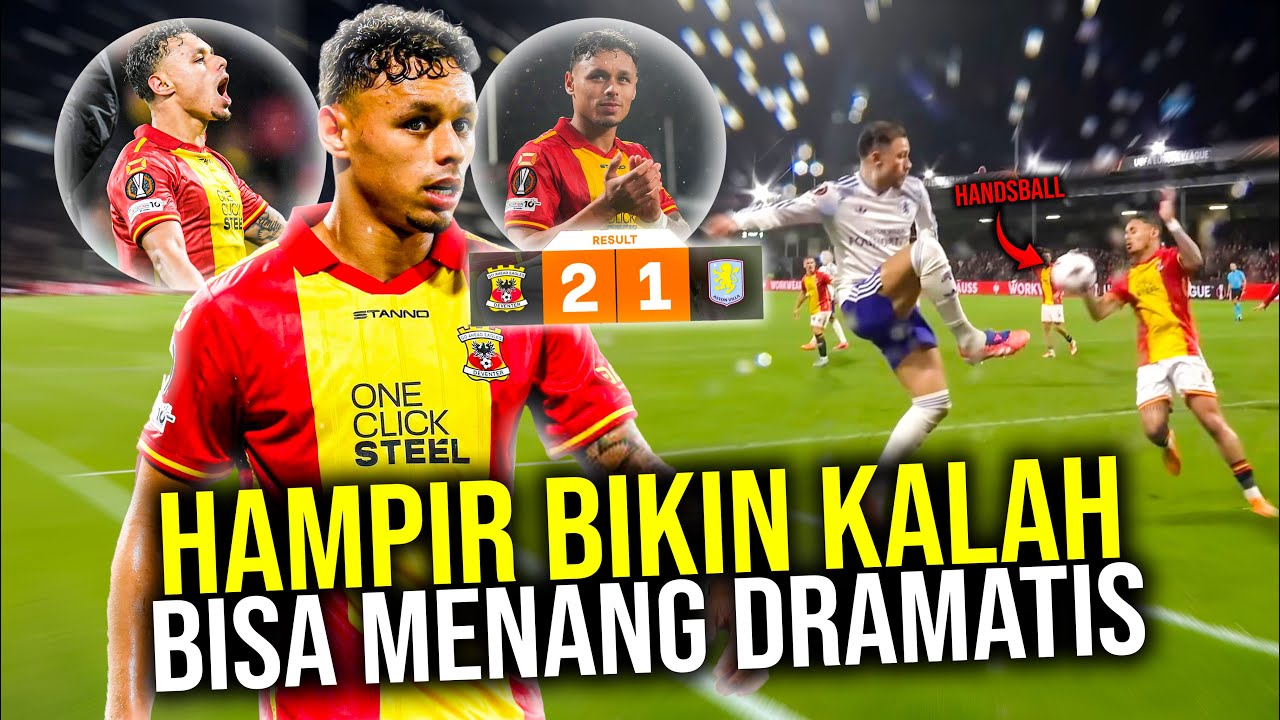 Youtube Thumbnail image of : NYARIS JADI KAMBING HITAM DEAN JAMES ANTAR GO A HEAD EAGELS BIKIN SEJARAH DI EROPA! MENANG DRAMATIS