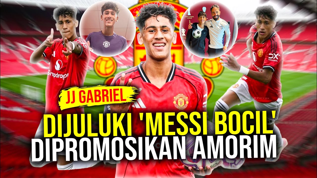 Youtube Thumbnail image of : SIAP DEBUT DI LIGA INGGRIS!! RUBEN AMORIM PROMOSIKAN 'MESSI BOCIL' BERUSIA 15 TAHUN KE TIM UTAMA MU