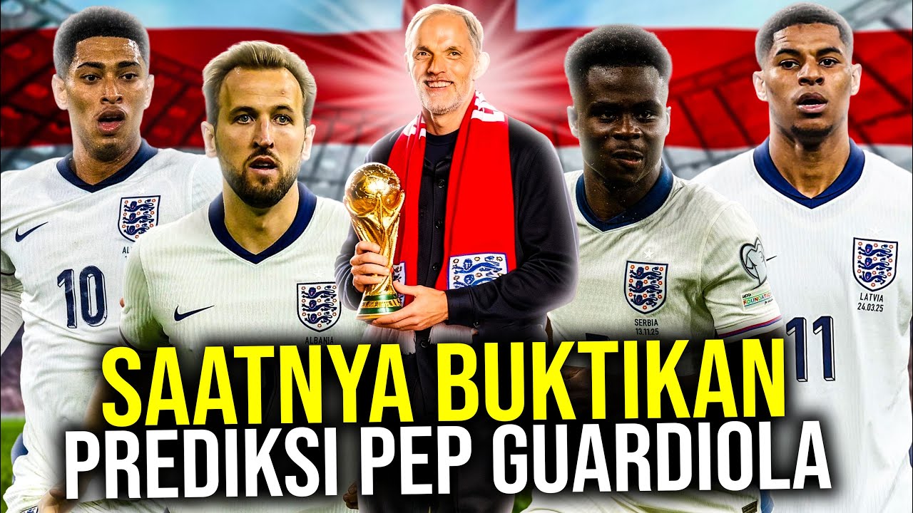 RENCANA BRILIAN TUCHEL BAWA TIMNAS INGGRIS JUARA PILDUN SETELAH 60 TAHUN JADI FAVORIT GUARDIOLA!