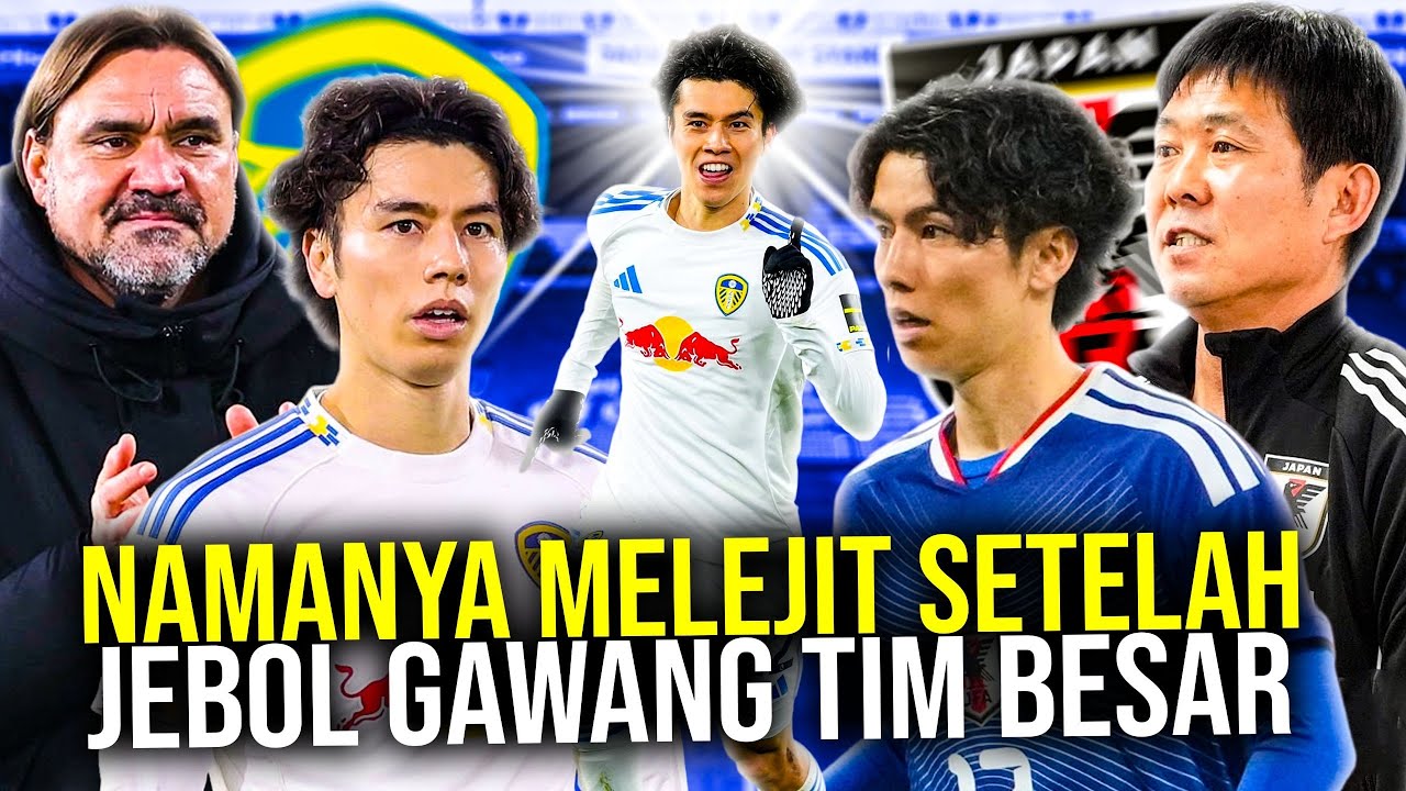 PROFIL AO TANAKA GELANDANG GACOR JEPANG ANDALAN LEEDS TUKANG JEBOL GAWANG TIM BESAR!