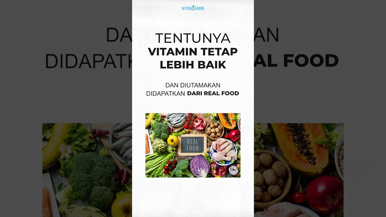 Suplemen atau Real Food..??